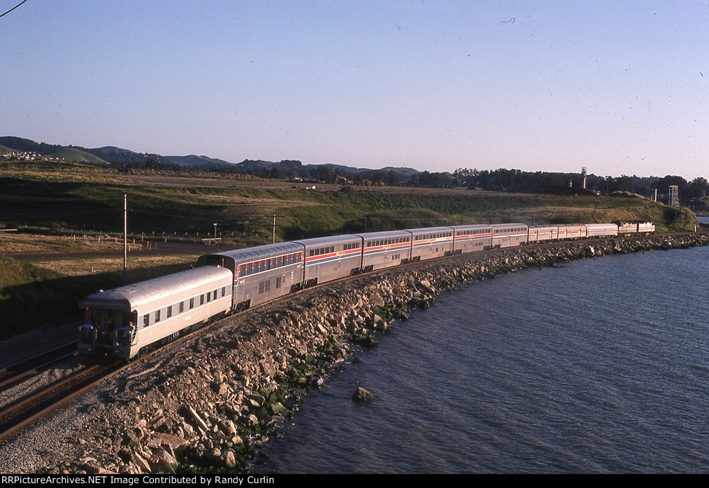 Amtrak #5 California Zephyr near Rodeo